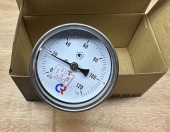 Термометр биметаллический от 0°С до +120°С ножка 64мм корпус 80мм БТ 41.211 купить в компании ГАЗПРИБОР