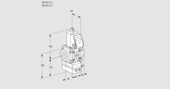 Регулятор давления с эл.магнитным клапаном VAD 3T50N/NQ-25A купить в компании ГАЗПРИБОР