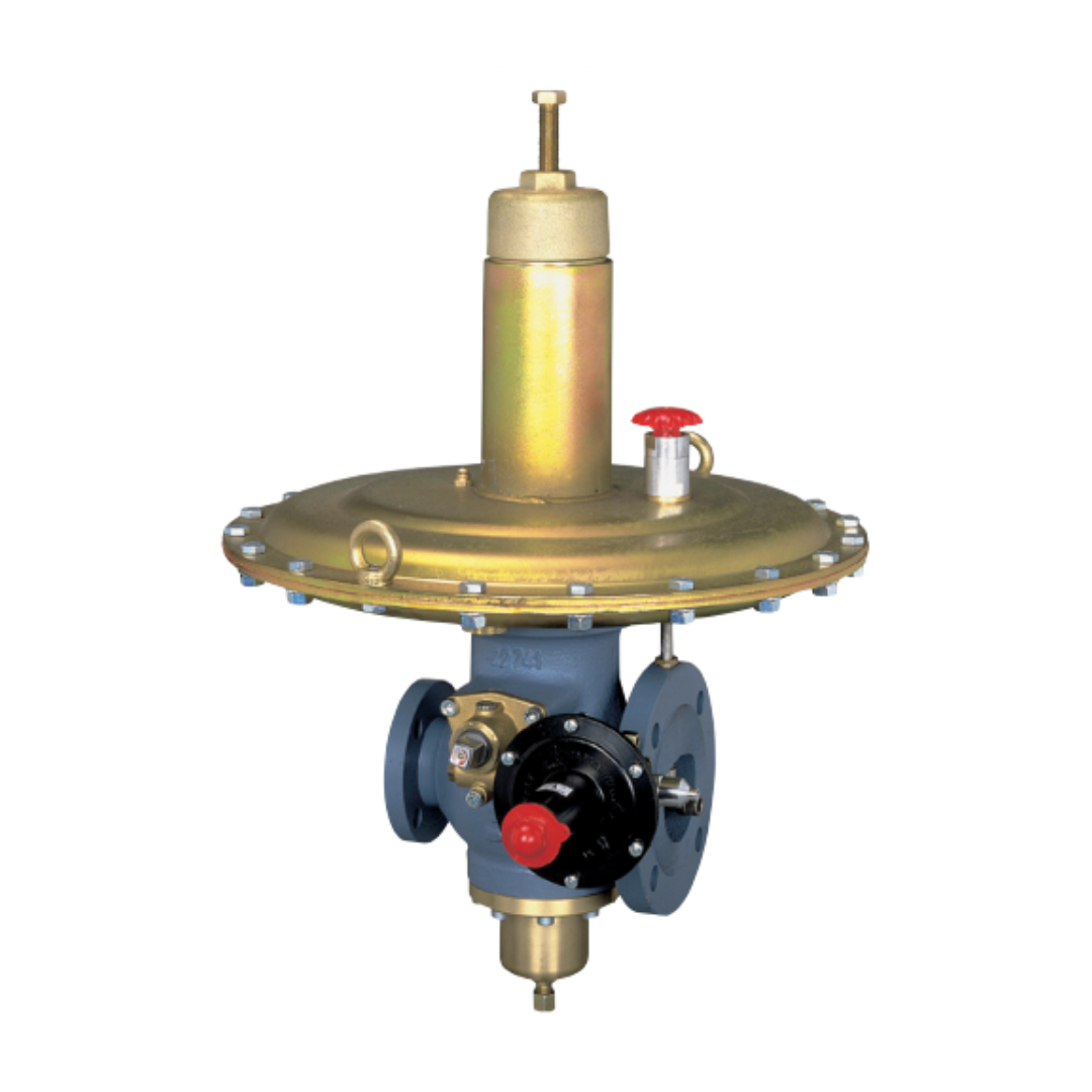 Регулятор давления газа MBN-M-PST DN50х100 Рвых=250-500 mbar монитор + клапан ПЗК