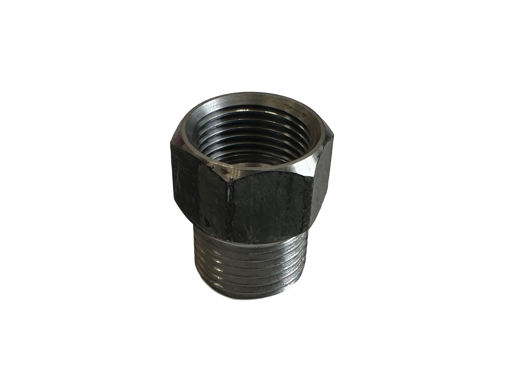 10.004.2.S20.0 Переходник д/манометра Ст20 G1/2 внутр - М20х1,5 наружн.
