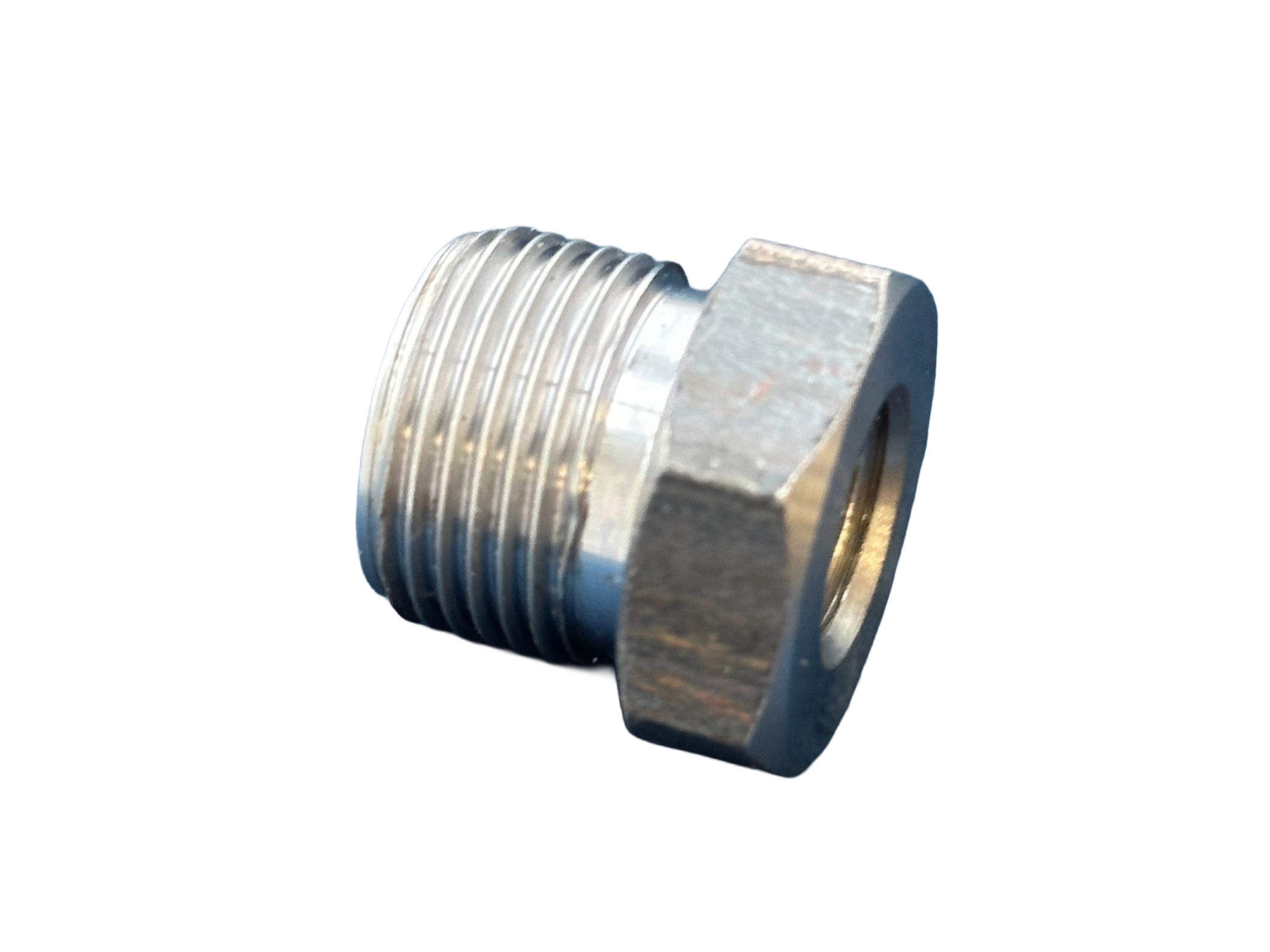 10.007.6.S20.0 Переходник д/манометра М12х1,5 внутр. - М20х1,5 наружн. Ст20, без покрытия