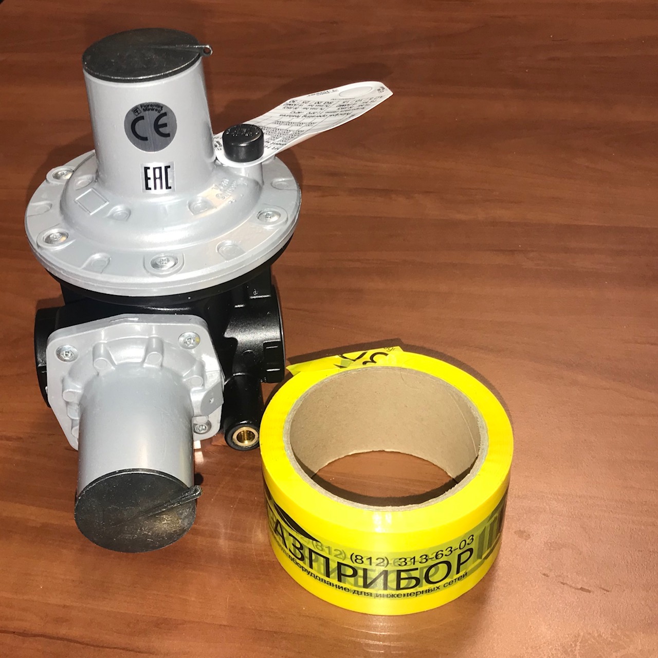 Регулятор давления газа HP100/B с ПЗК