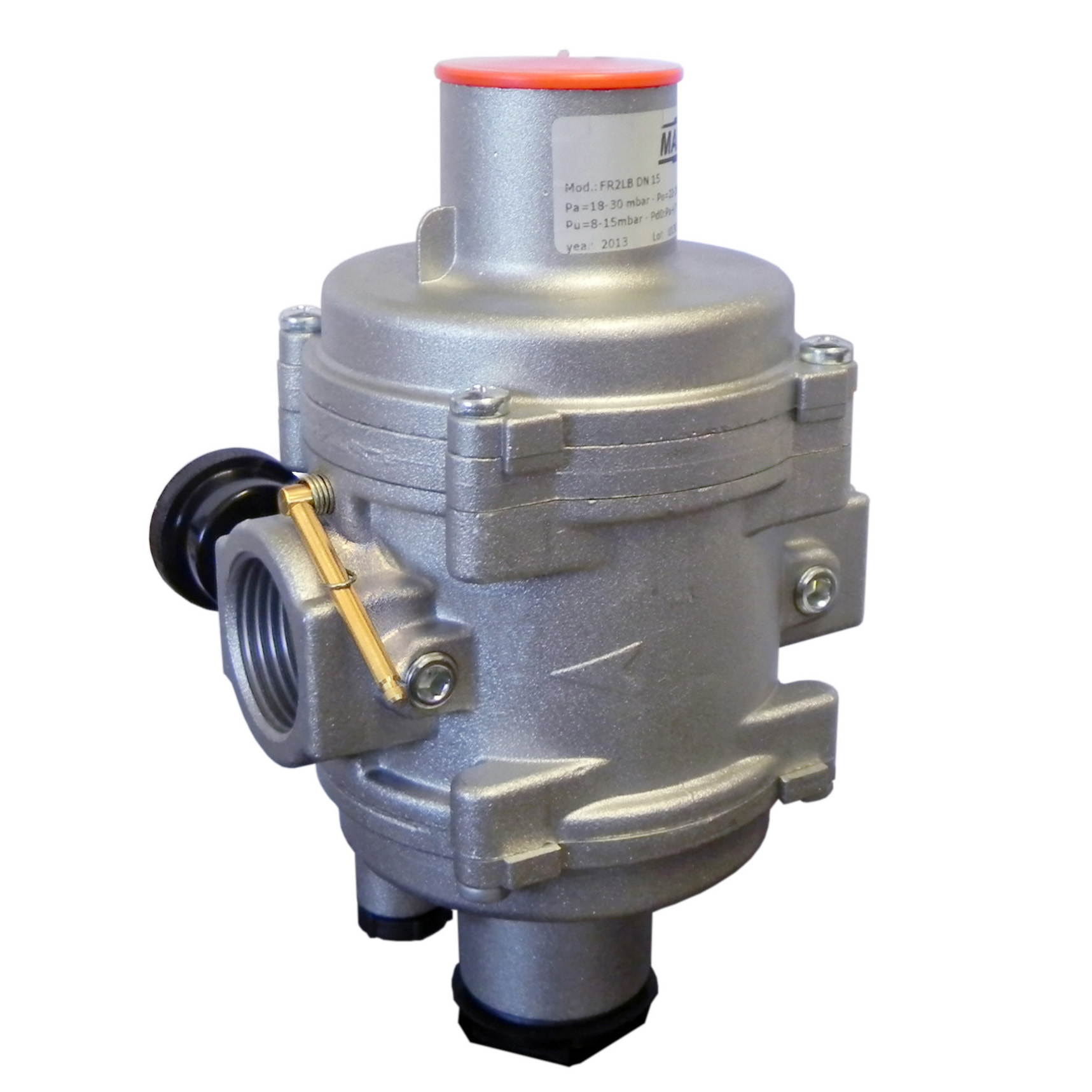 FRG/2MB Регулятор давления газа FR2LB02Z 120 DN20 Qmax=10m3/h;Pвых.=18-30 mbar; резьбовой c ПЗК