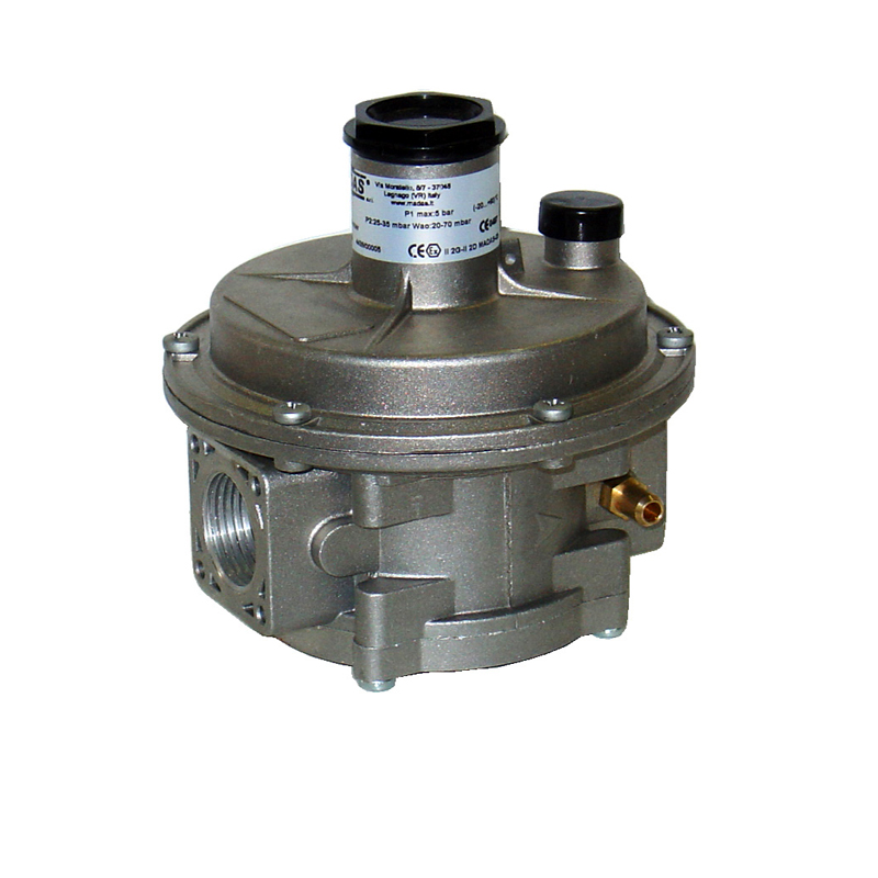 RG/2MCS Регулятор давления газа FCS030000 150 DN20 Qmax=30m3/h;Pвых.=300-650 mbar; резьбовой без ПЗК
