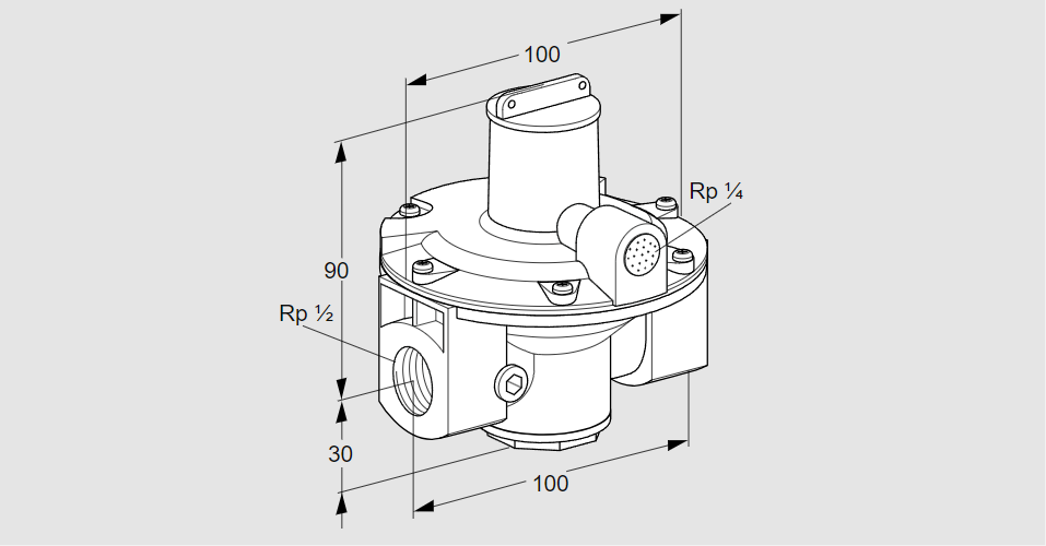 Регулятор давления газа GDJ 15R04-0Z