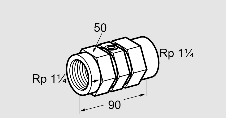 Клапан термозапорный TAS 32II50