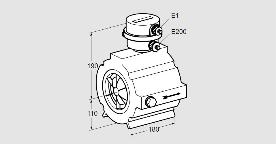 Счётчик расхода газа DM 1000Z150-40
