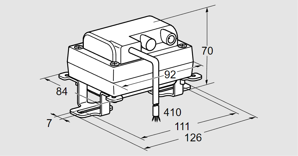 Трансформатор запальный TZI 8-12/100WE