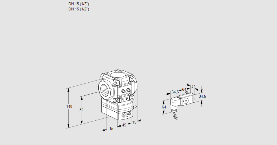 Регулятор расхода VRH 1T15N05BA/MM/-1