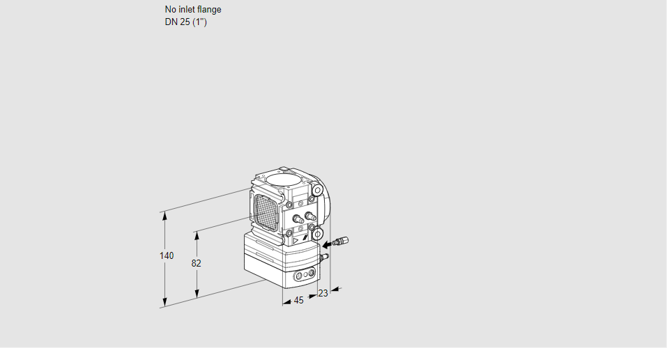 Регулятор расхода VRH 1-/25R05AE/MM/PP