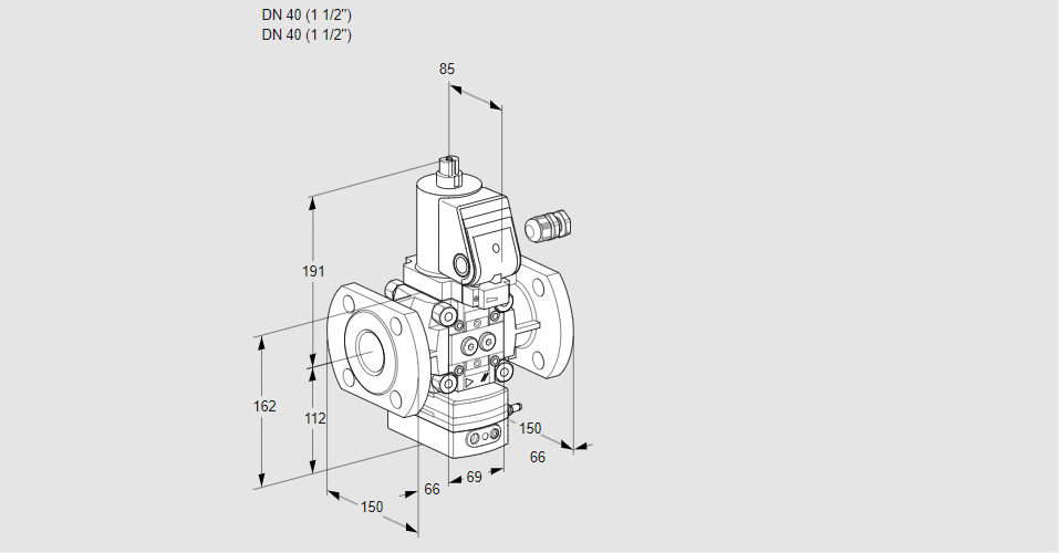 Регулятор давления с эл.магнитным клапаном VAD 240F/NKSR-100A