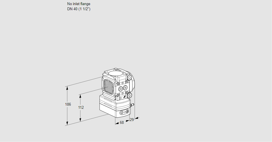 Регулятор расхода VRH 2T-/40N05AA/PP/PP