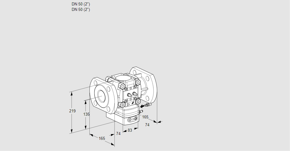 Регулятор расхода VRH 350F05AE/MM/PP