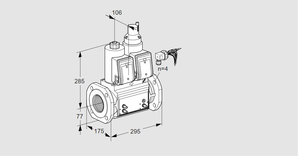 Клапан эл.магнитный сдвоенный VCS 665F05NLWRB/MMPM/PPPP