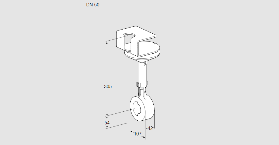 Заслонка дроссельная BVHR 50Z01A