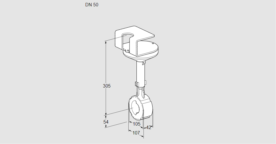 Заслонка дроссельная BVHR 50W01A