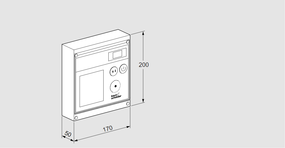 Автомат управления горелкой BCU 370WFEU1D1B1-3V