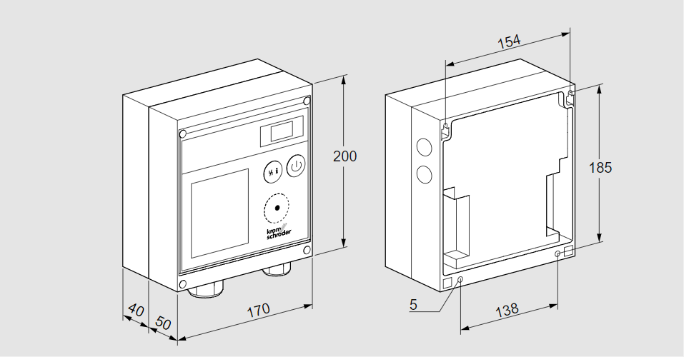 Автомат управления горелкой BCU 370WI1FEU0D1B1-3