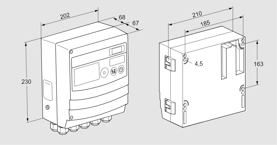 Автомат управления горелкой BCU 460W2P1C1D0000K1E1-/LM400WF0O0E1-