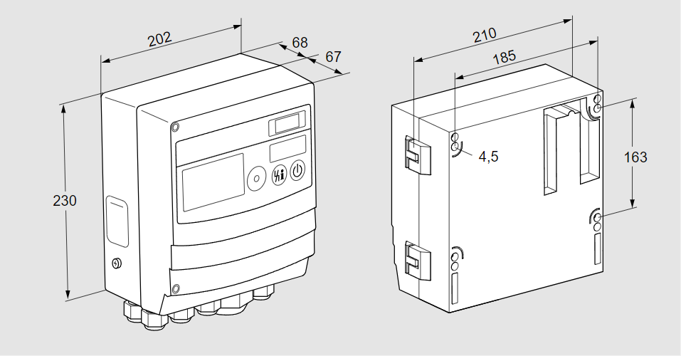 Автомат управления горелкой BCU 465W3P2C0D0010K1E0-/LM400WF3O0E1-