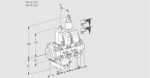 Регулятор соотношения газ/воздух с двумя эл.магнитными клапанами VCG 1E15R/15R05FGELVWR6/MMMM/PPPP купить в компании ГАЗПРИБОР
